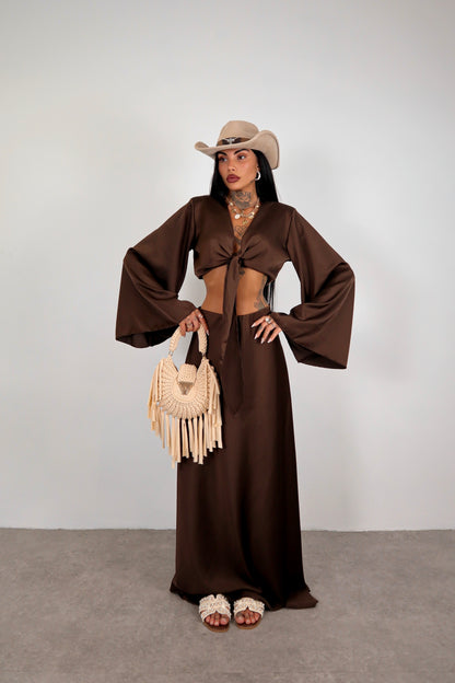 Completo Nadeen - Marrone