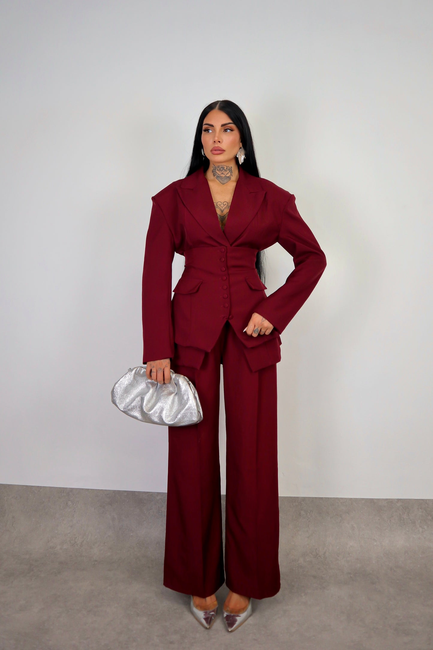 Tailleur Corsetto - Bordeaux