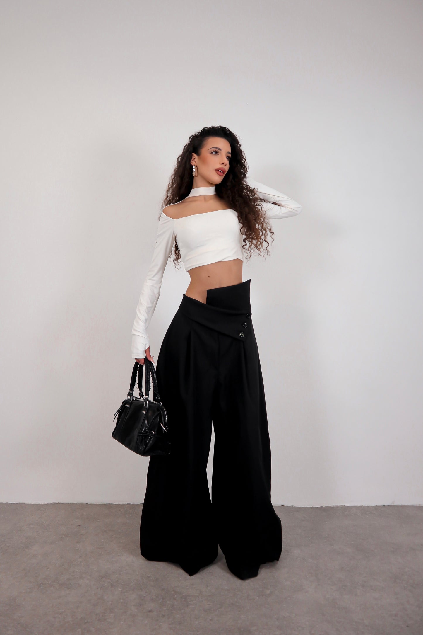Pantalone Ermes - Nero