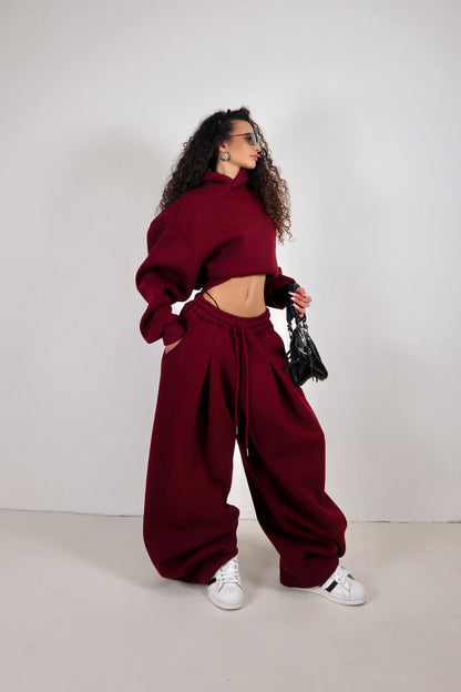 Completo Tuta Bold - Bordeaux
