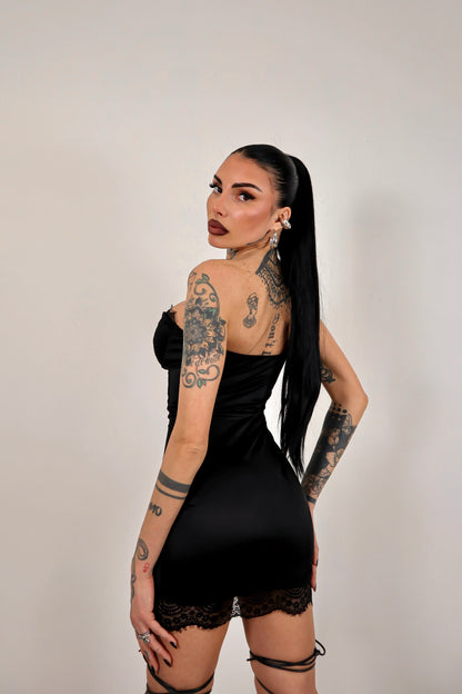 Abito Corsetto Kristel - Nero