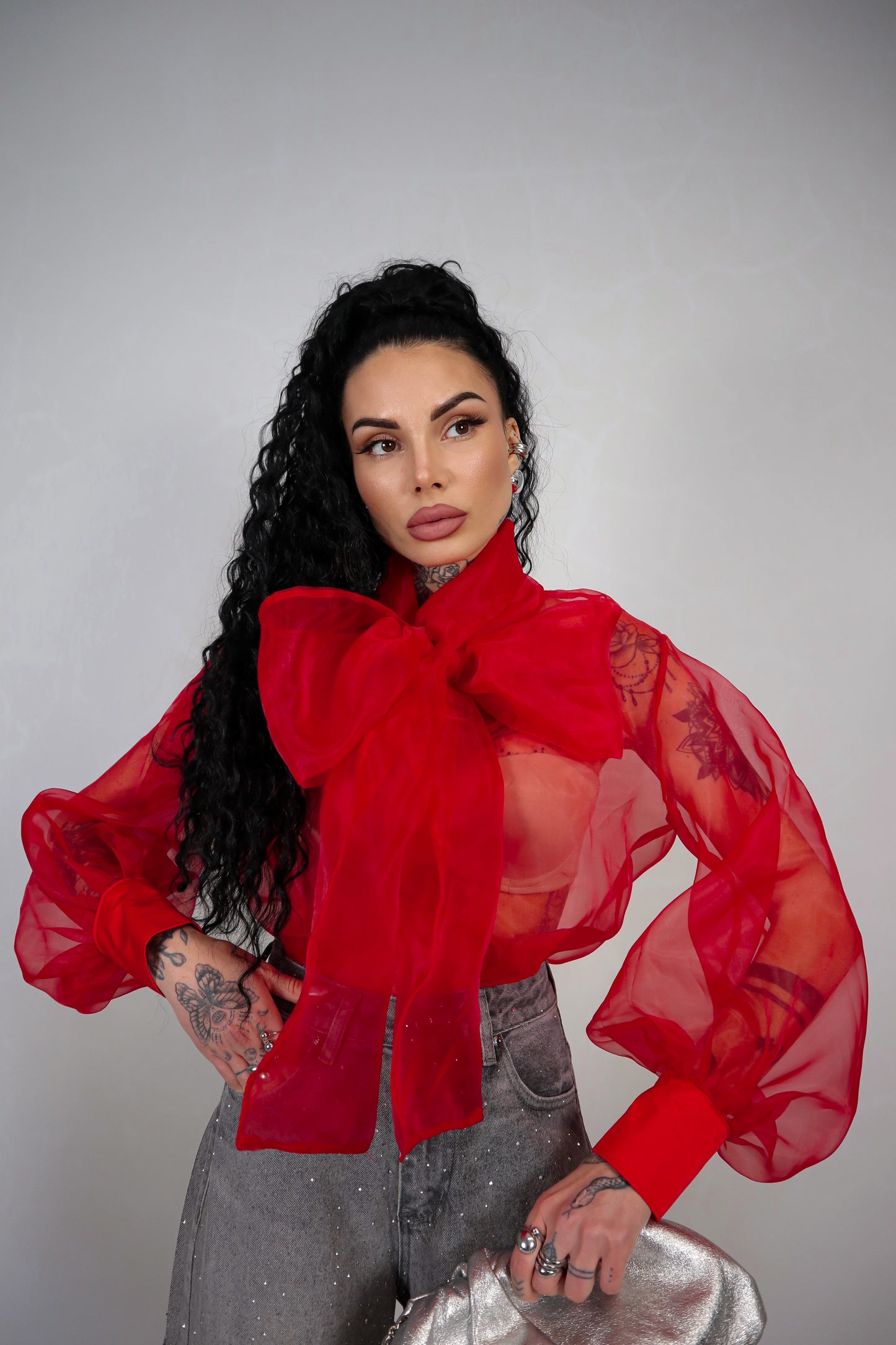 Blusa Fiocco - Rosso