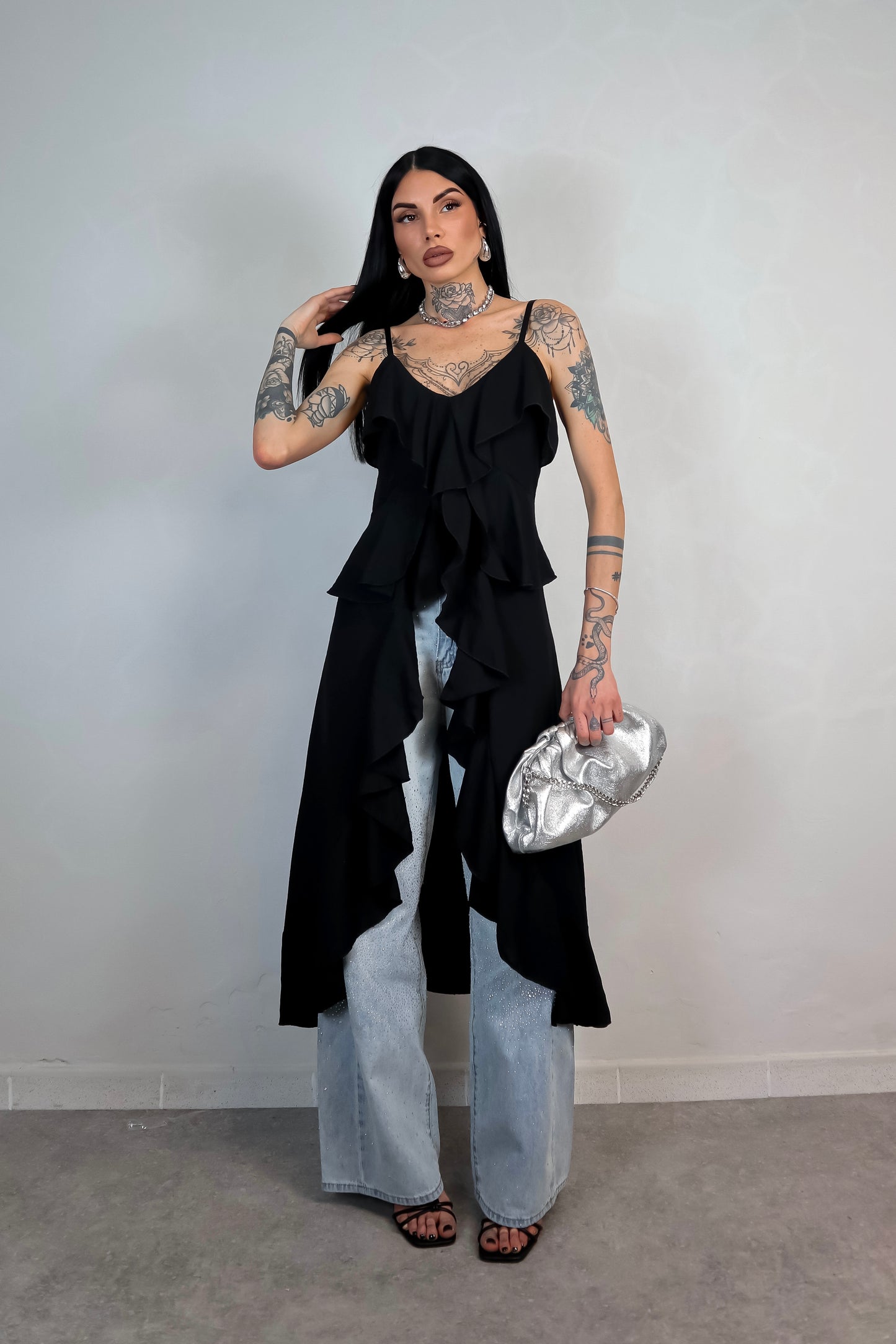 Top Amelia - Nero