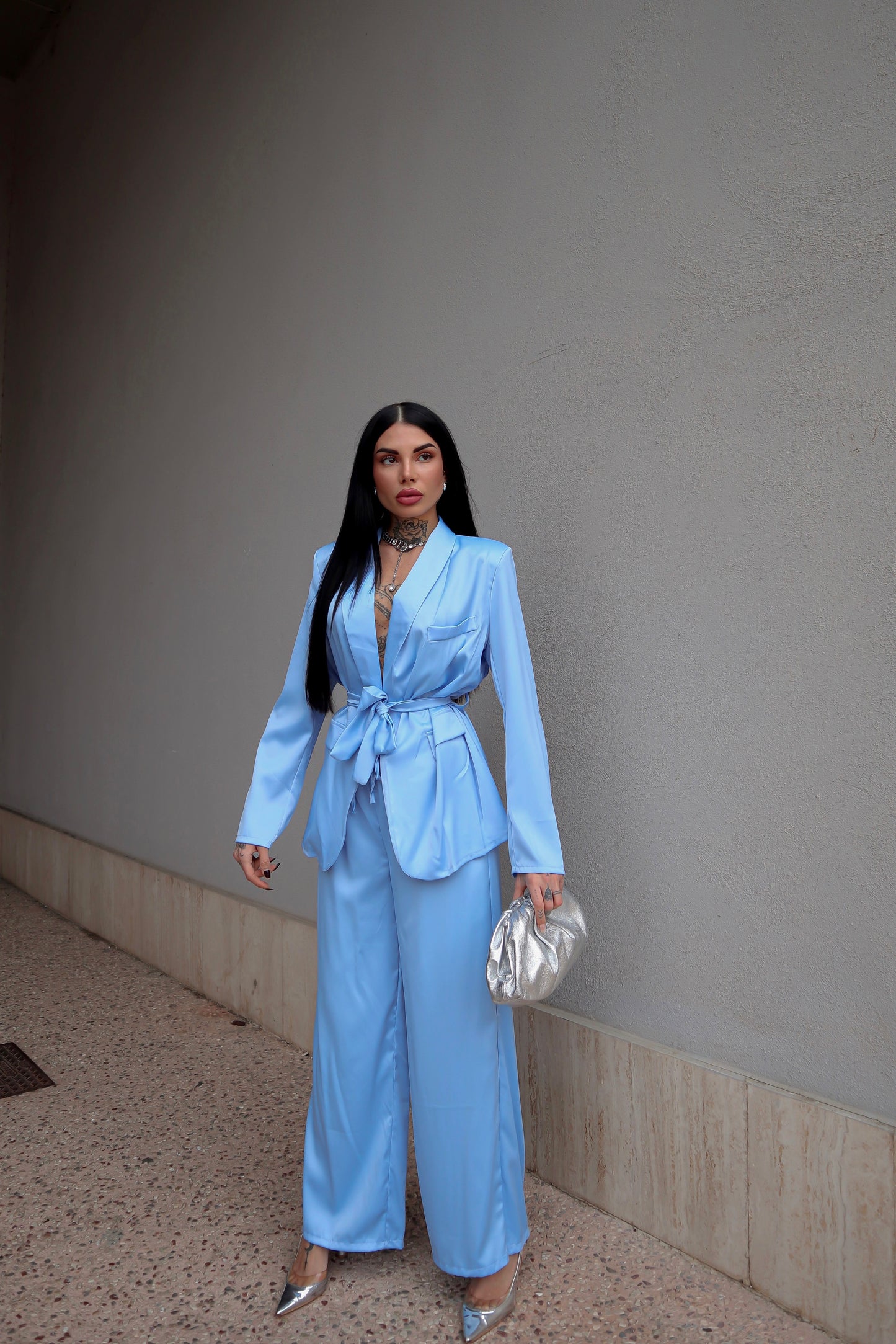 Tailleur Diva - Azzurro