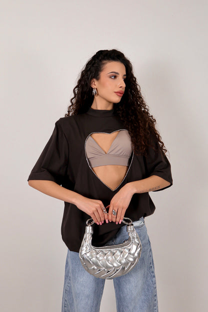 Maglia Te Quiero - Marrone