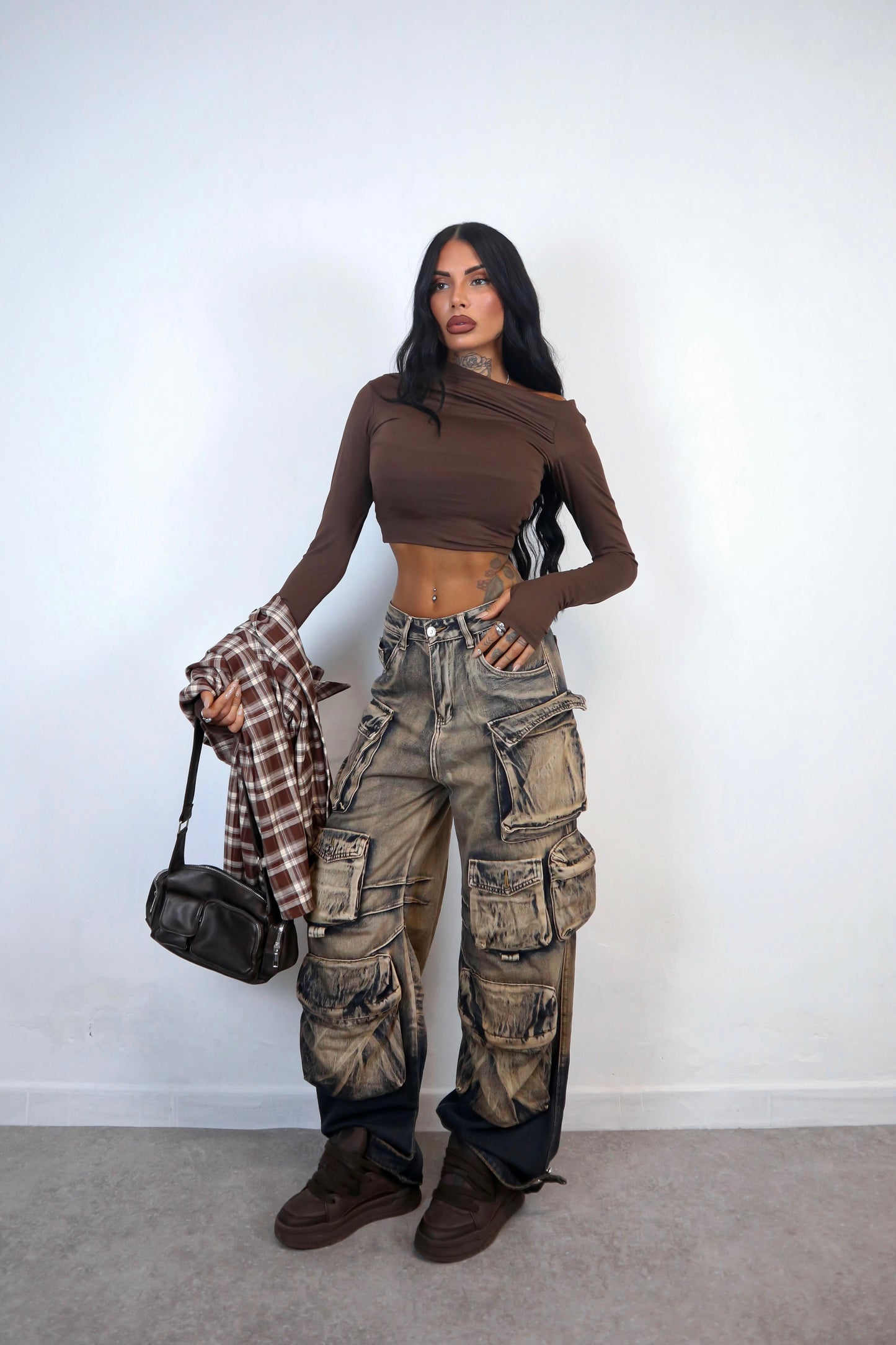 Jeans Cargo Sabbiato