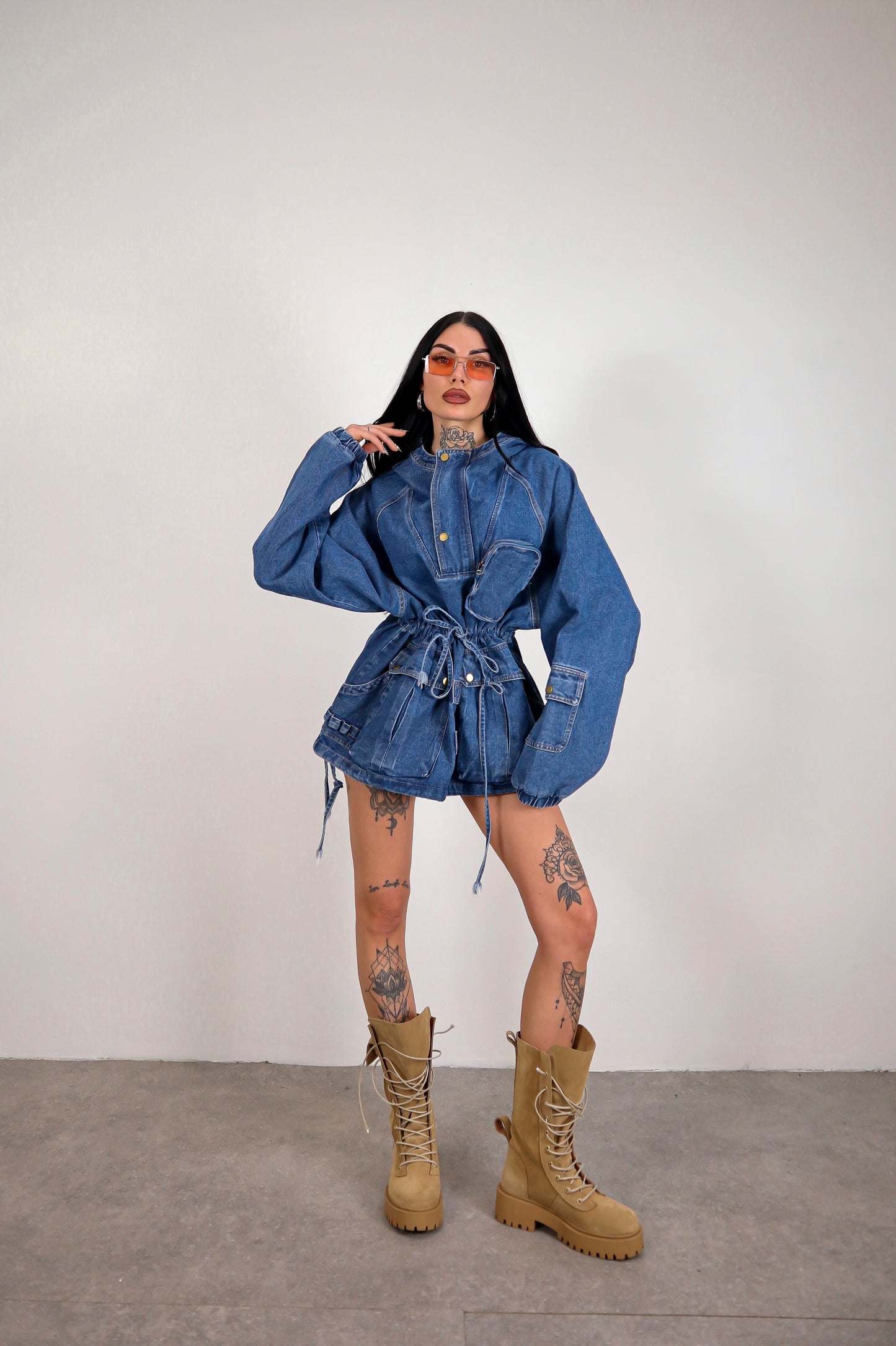 Abito Parka Denim