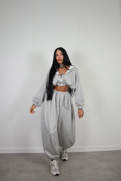 Completo tuta Sasha - Grigio