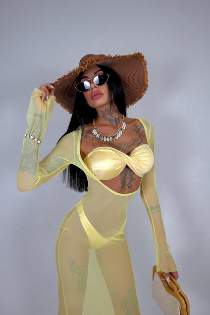 Set Bikini Malaga - Giallo