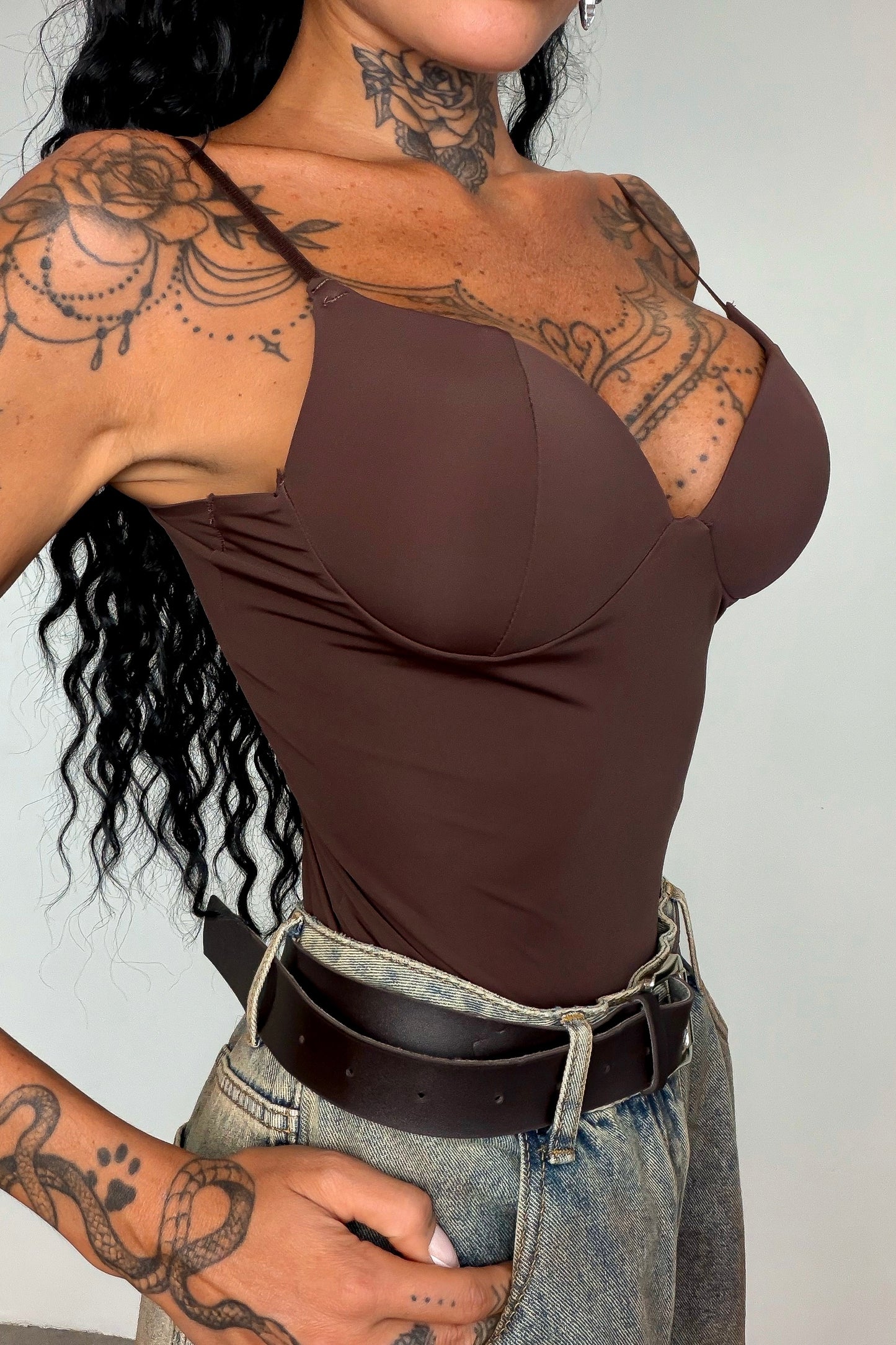Body second SKIN - Marrone