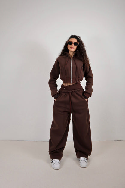 Completo Tuta Tris - Marrone