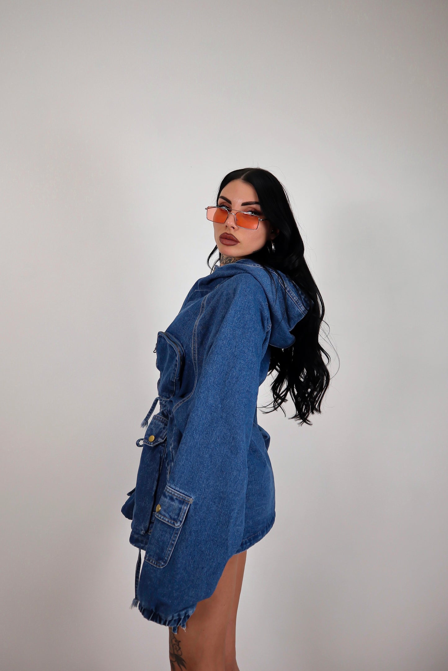 Abito Parka Denim
