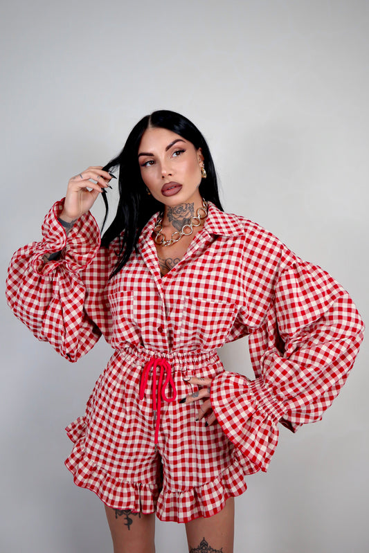 Completo Clarissa - Rosso