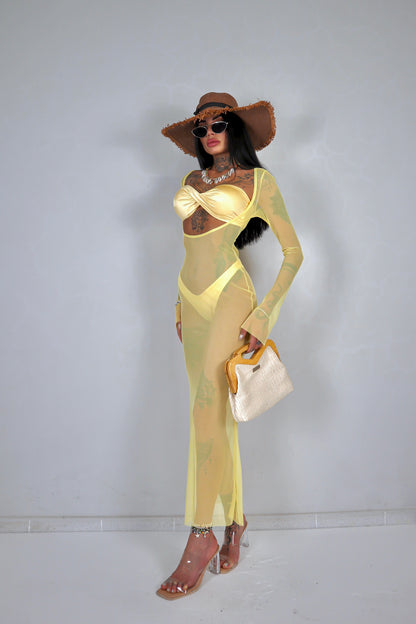 Set Bikini Malaga - Giallo