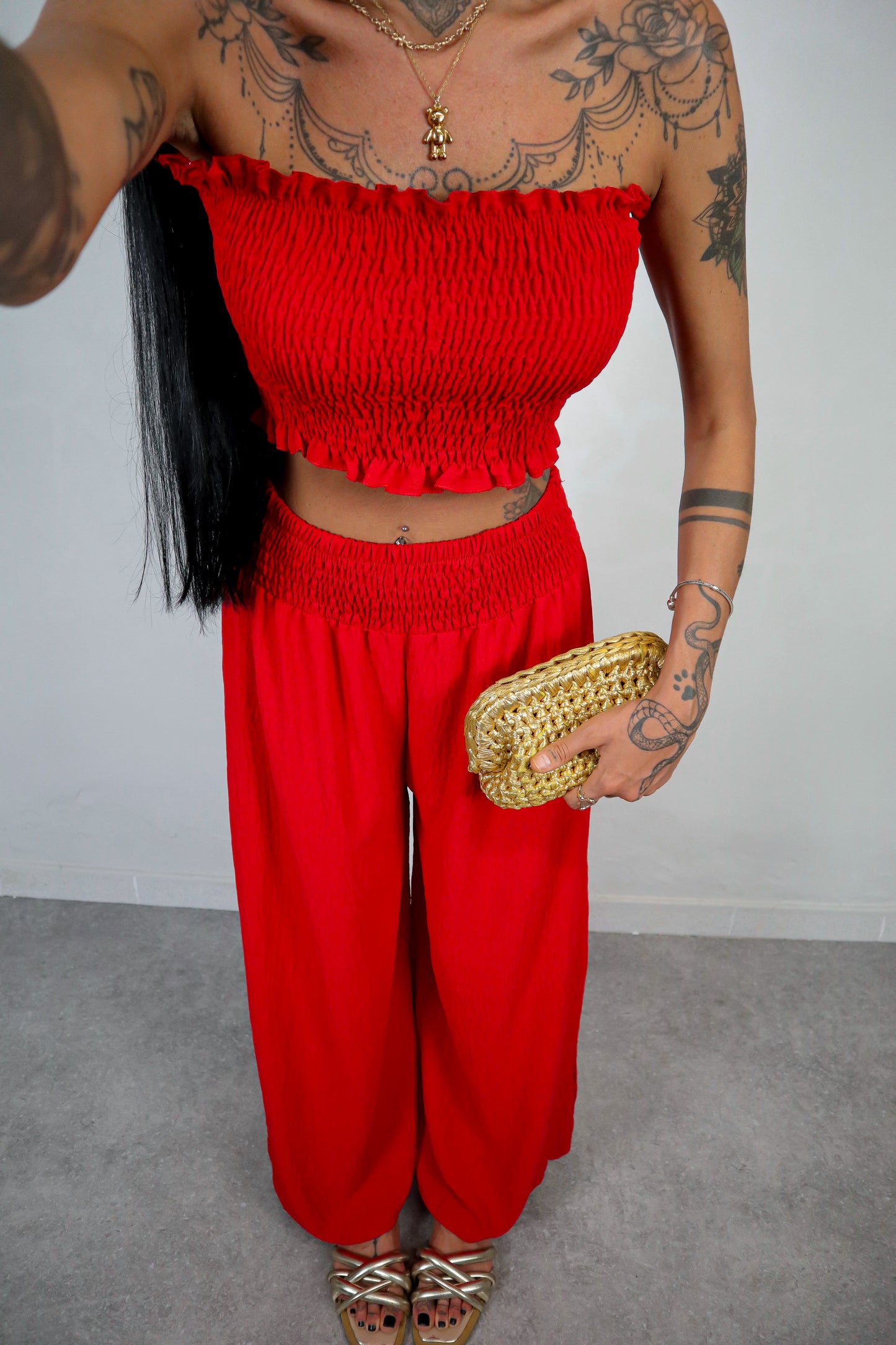 Completo Marilù - Rosso