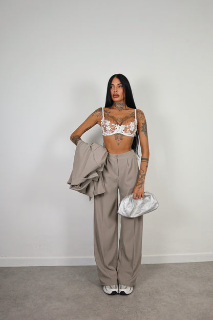 Tailleur Nadia - Tortora