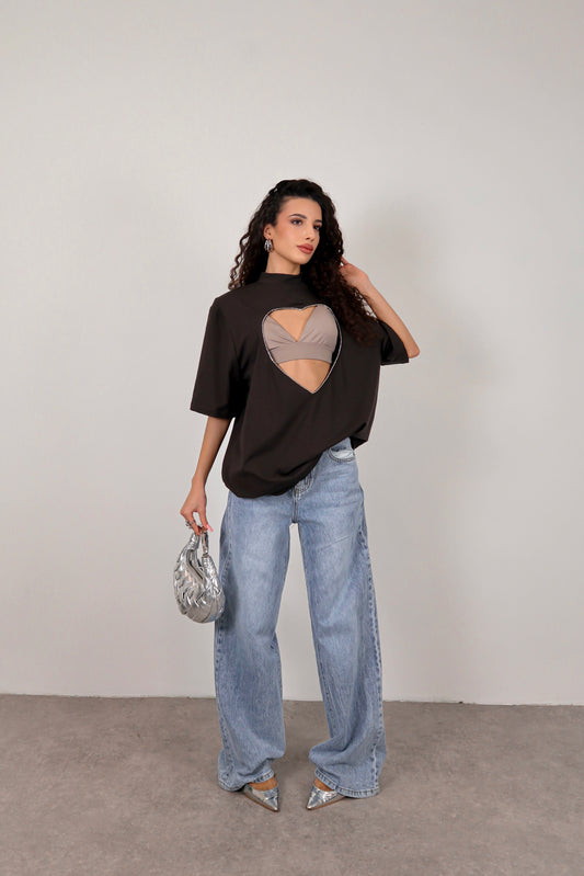 Maglia Te Quiero - Marrone