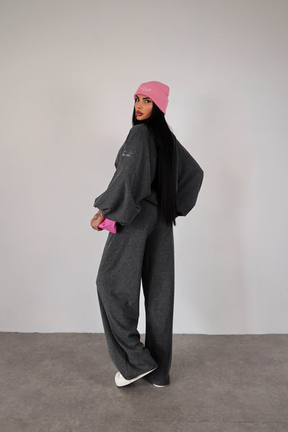 Completo in maglia Isadora - Grigio Piombo