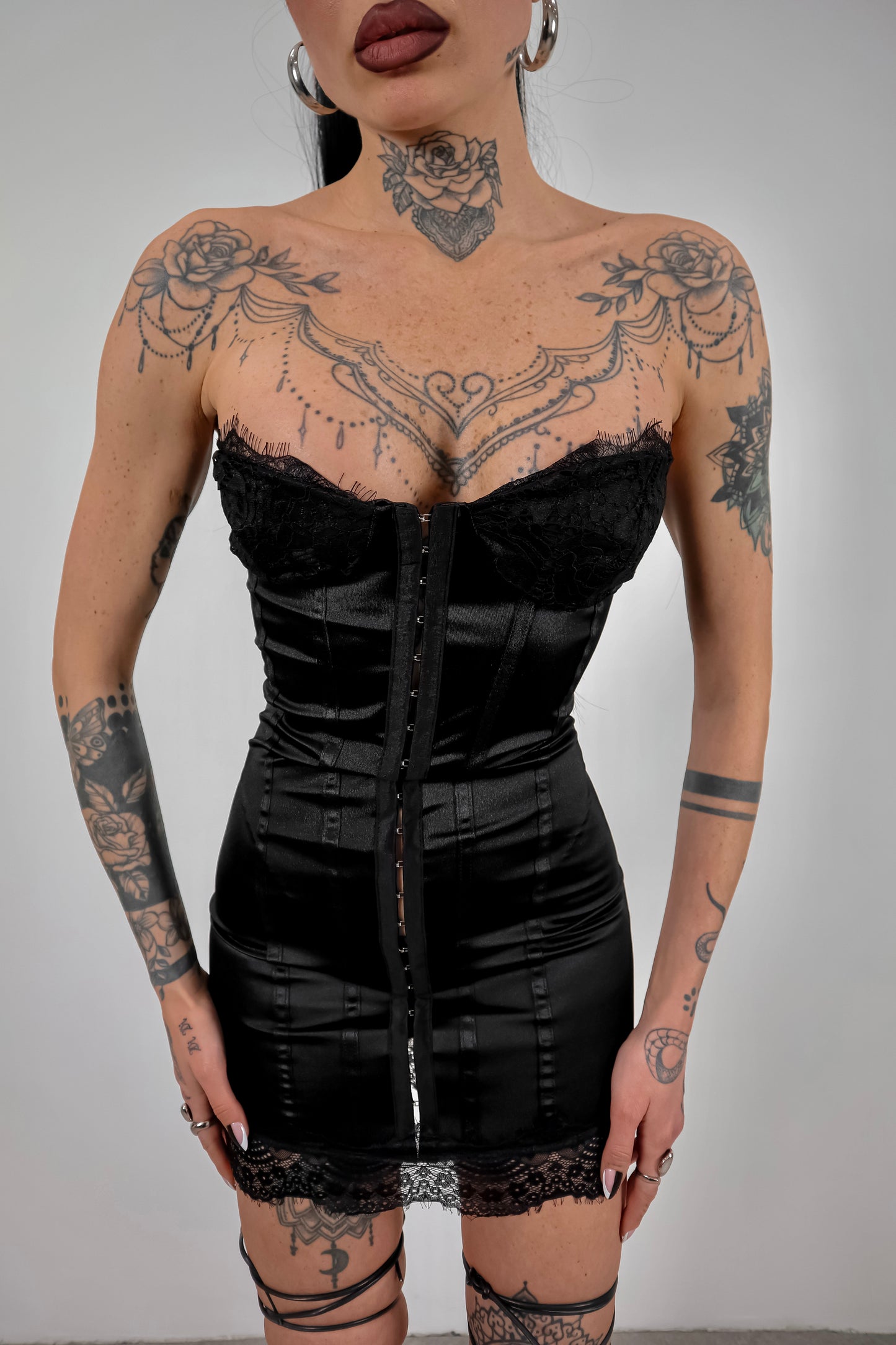 Abito Corsetto Kristel - Nero
