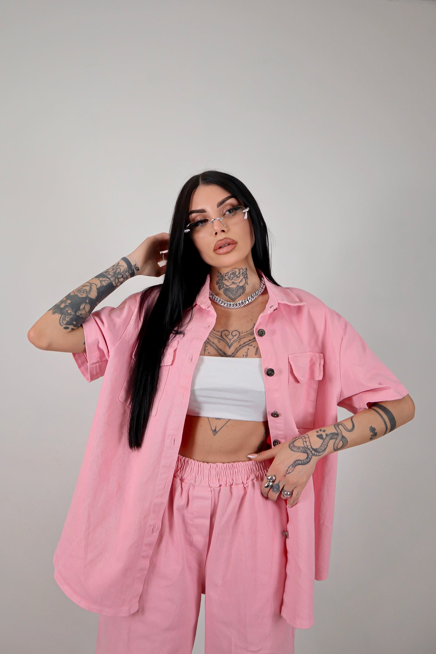 Completo denim Pixie