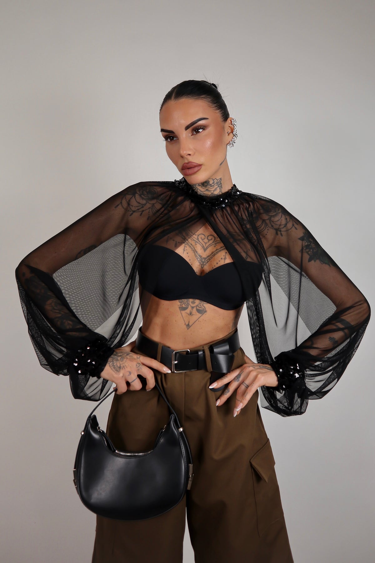 Coprispalle Anita - Nero