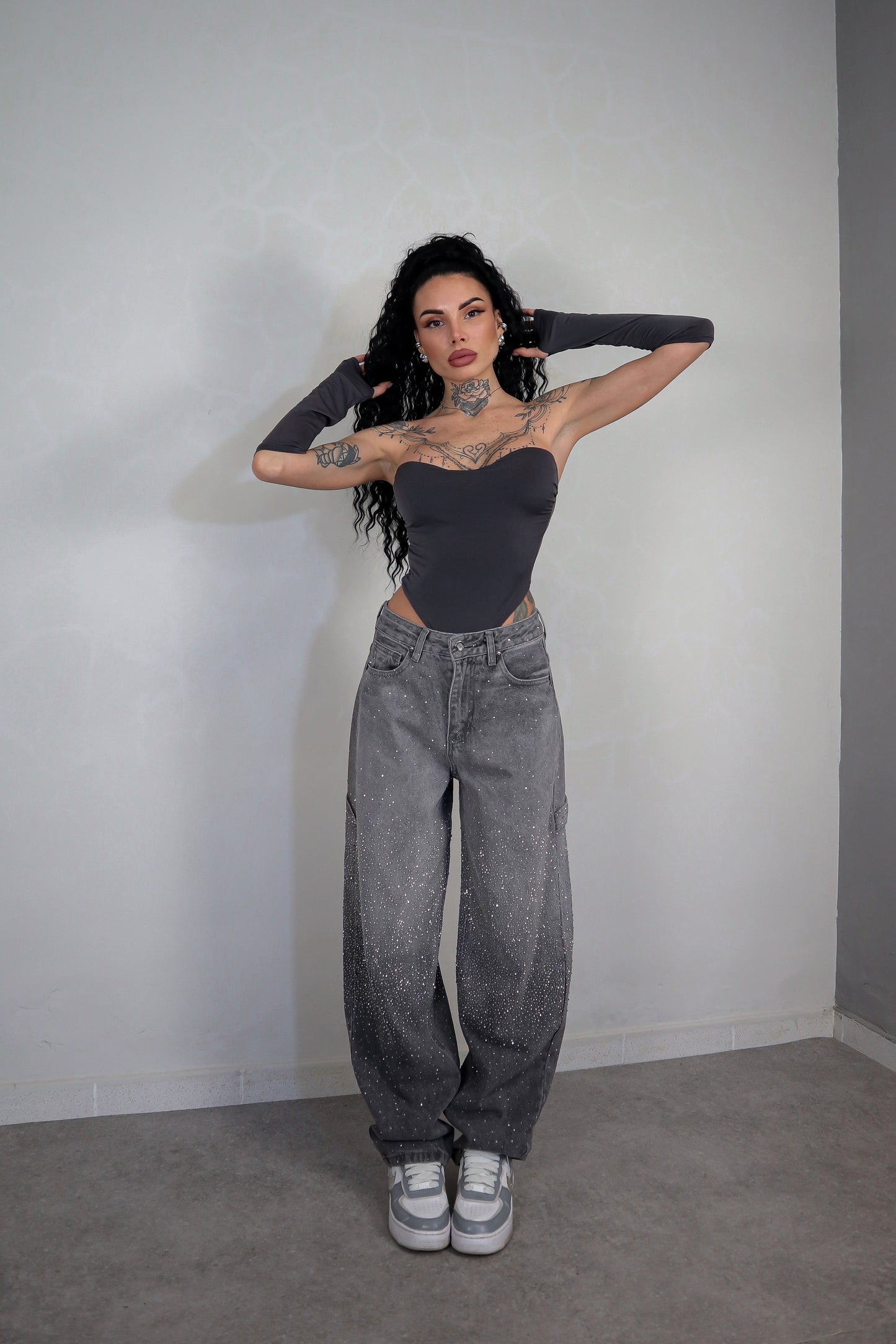 Body Guantino Megan - Grigio