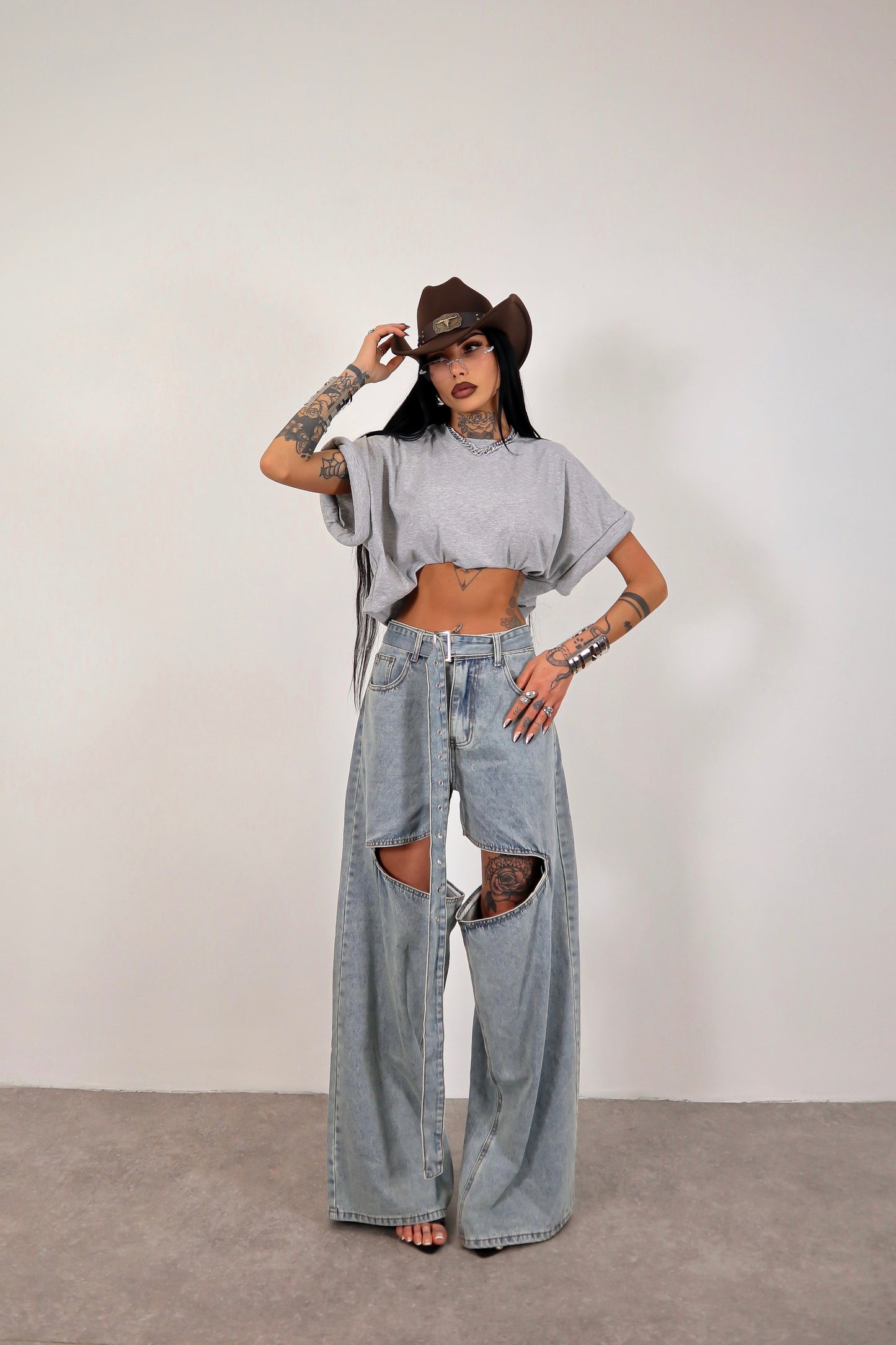 Jeans cut out Bryanna