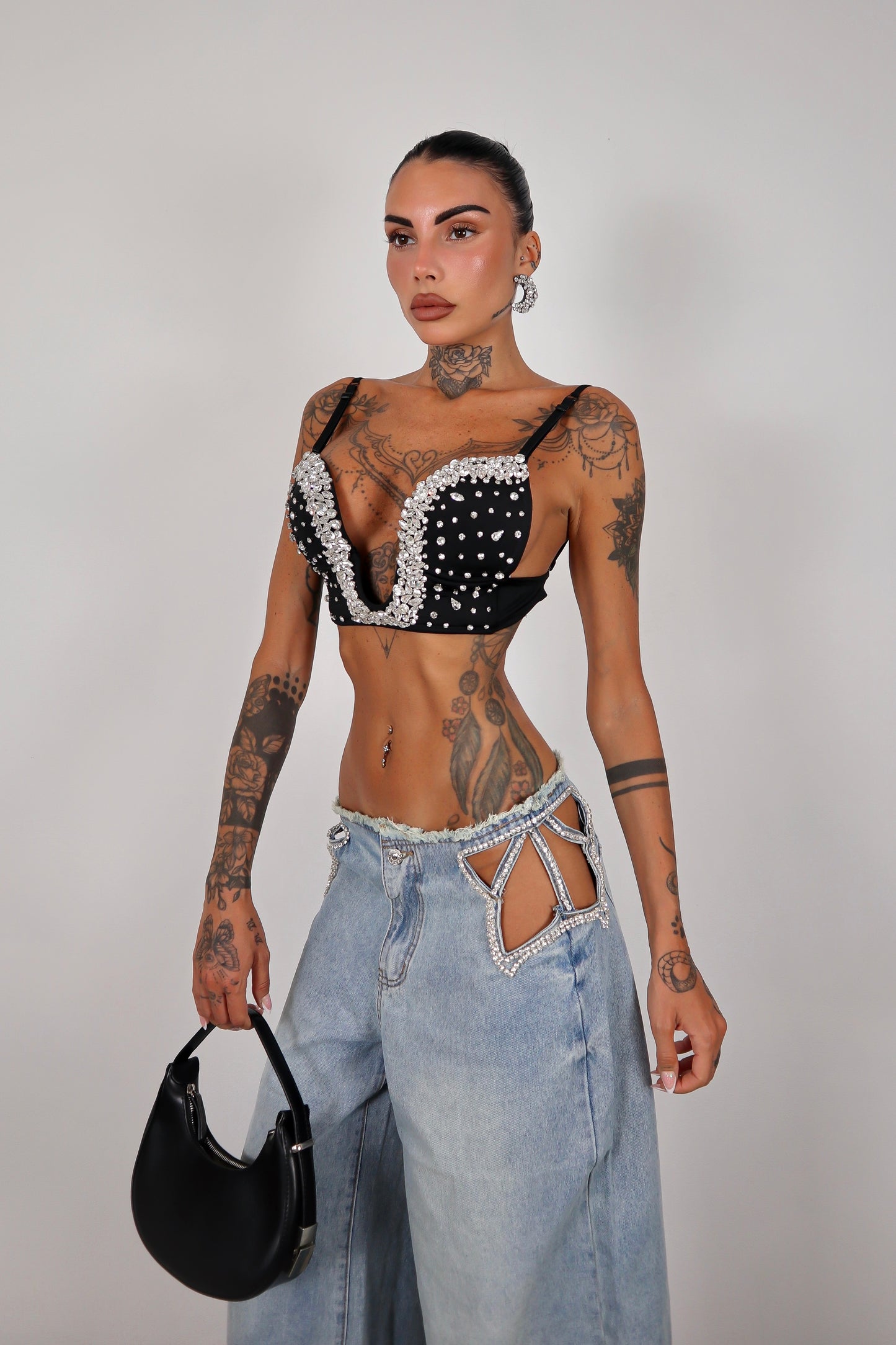 Jeans cut out Star