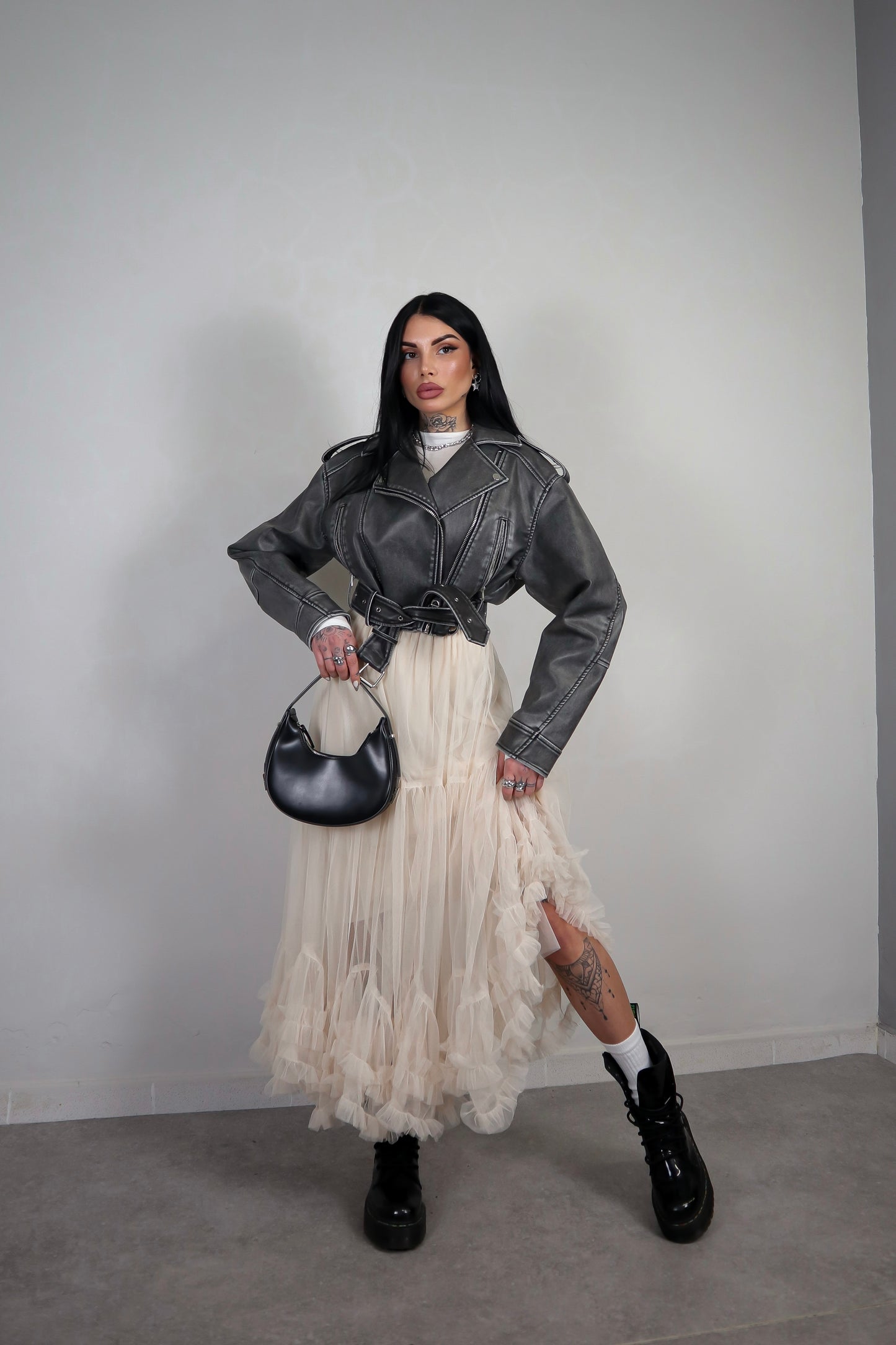Gonna Tulle Eloise - Beige
