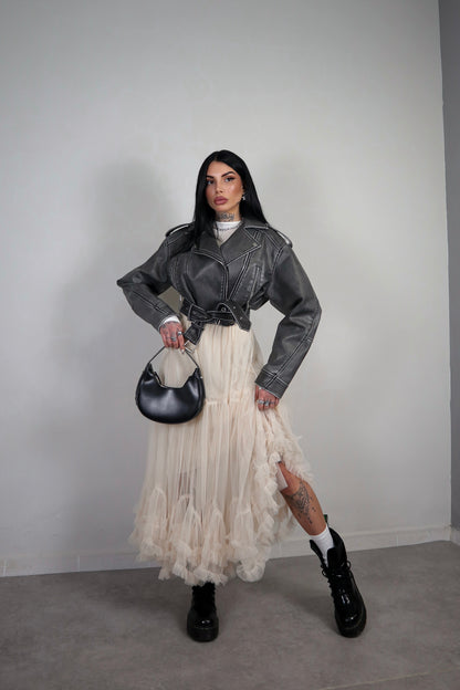 Gonna Tulle Eloise - Beige