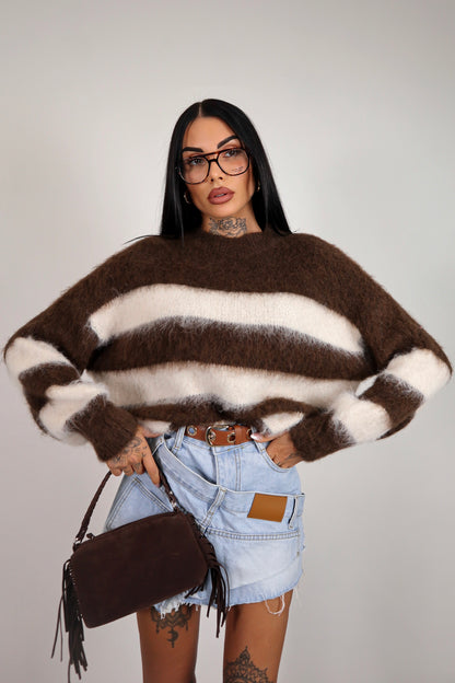 Maglione Wonka - Marrone