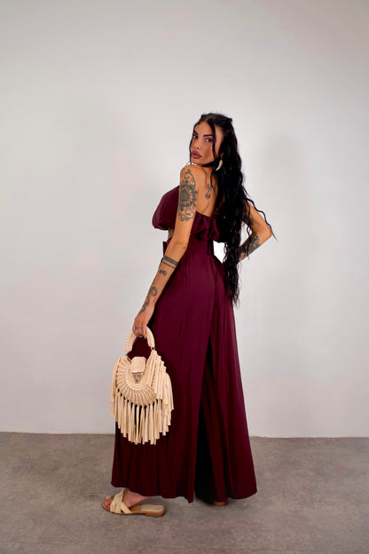 Completo Tasnim - Burgundy