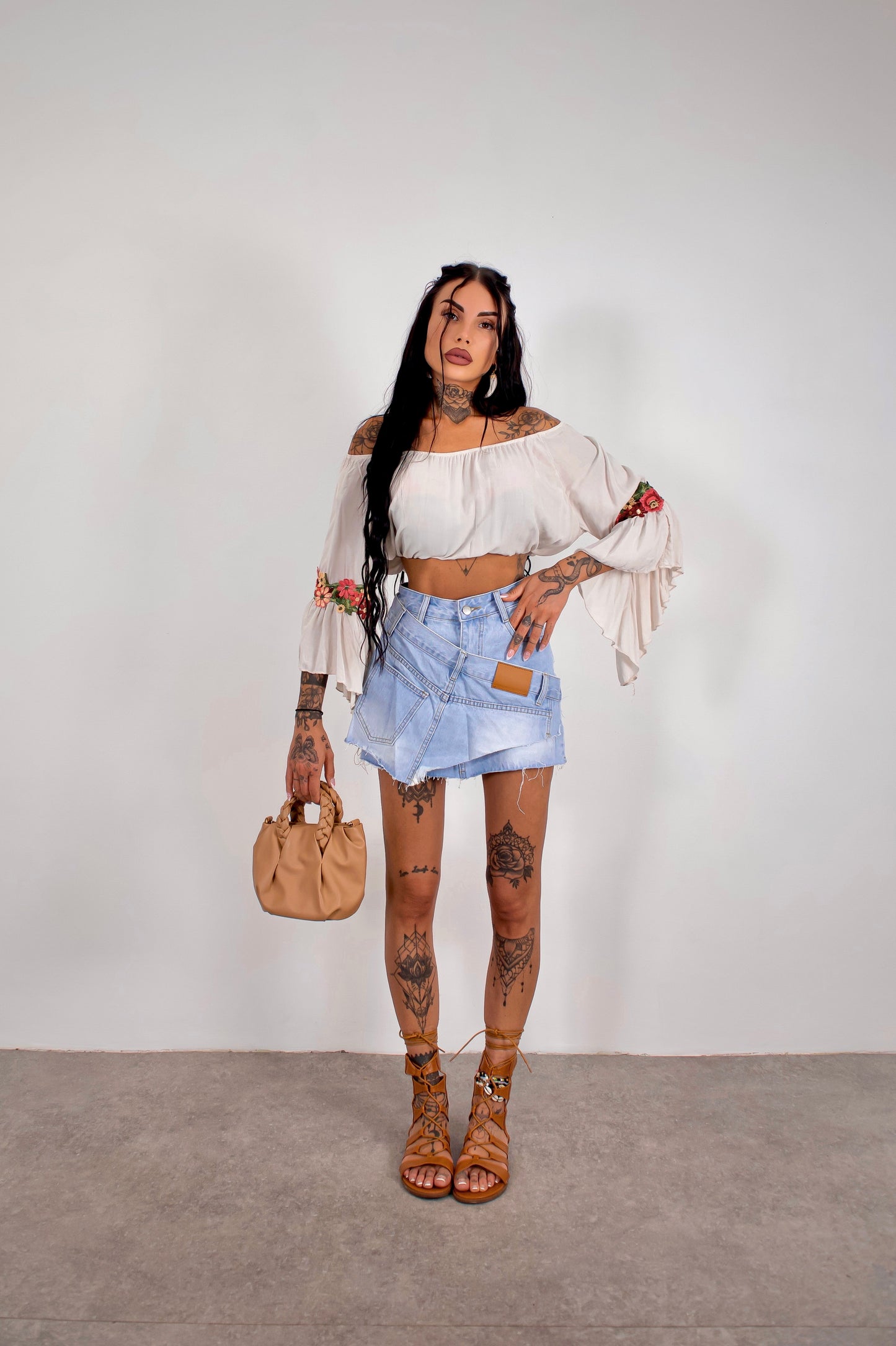 Blusa Violetta - Beige