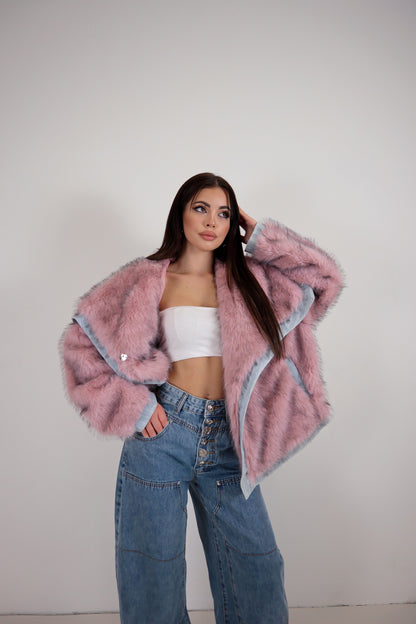 Pelliccia Angel - Rosa
