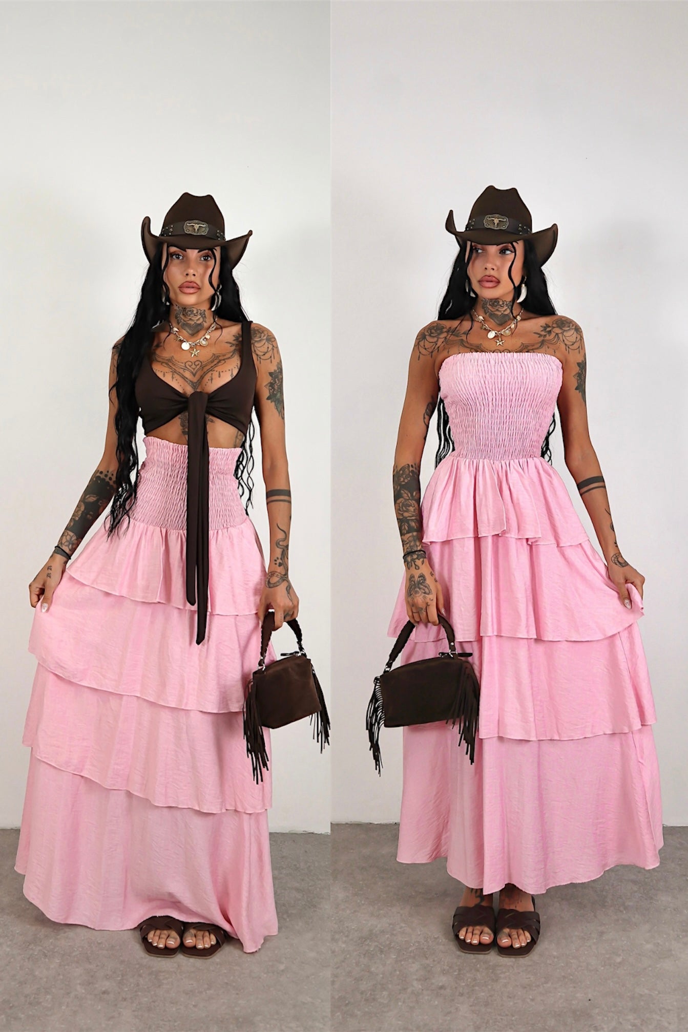 Abito / Gonna Nour - Rosa