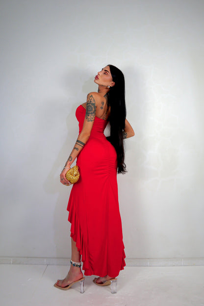 Abito Flamenco - Rosso