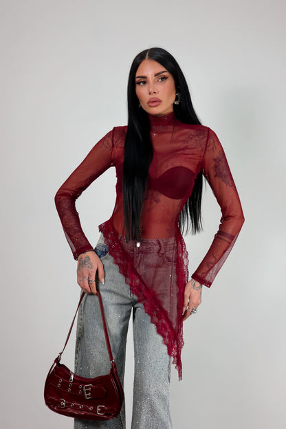 Maglia Alma - Bordeaux