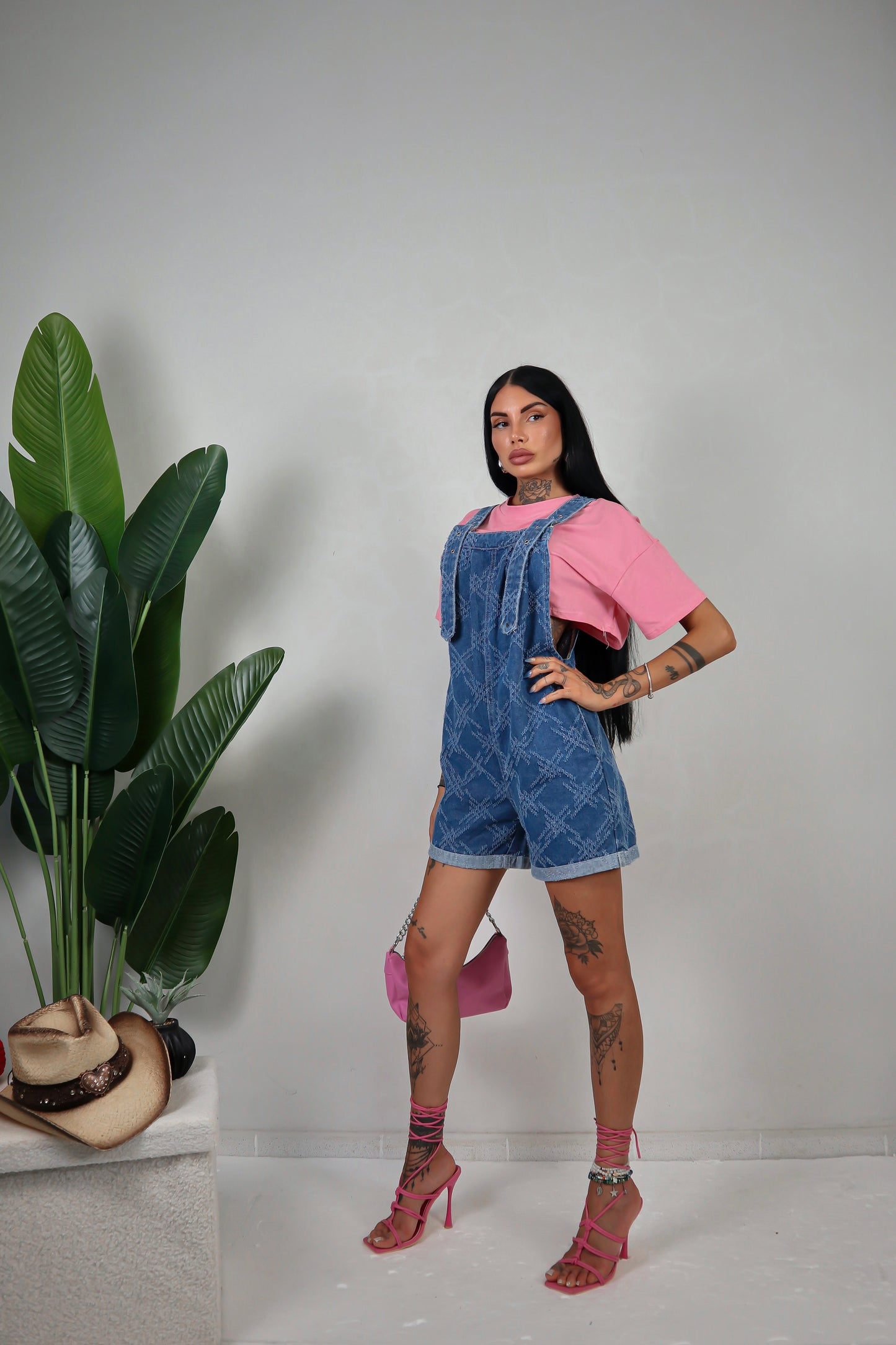 Salopette denim Daisy