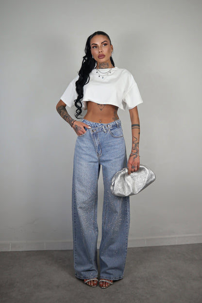 Jeans Brillo Oblique
