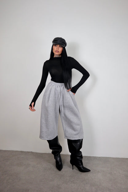 Bermuda Tuta Baggy - Grigio