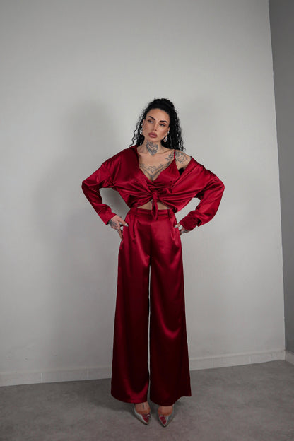 Coordinato Tris Amelia - Bordeaux
