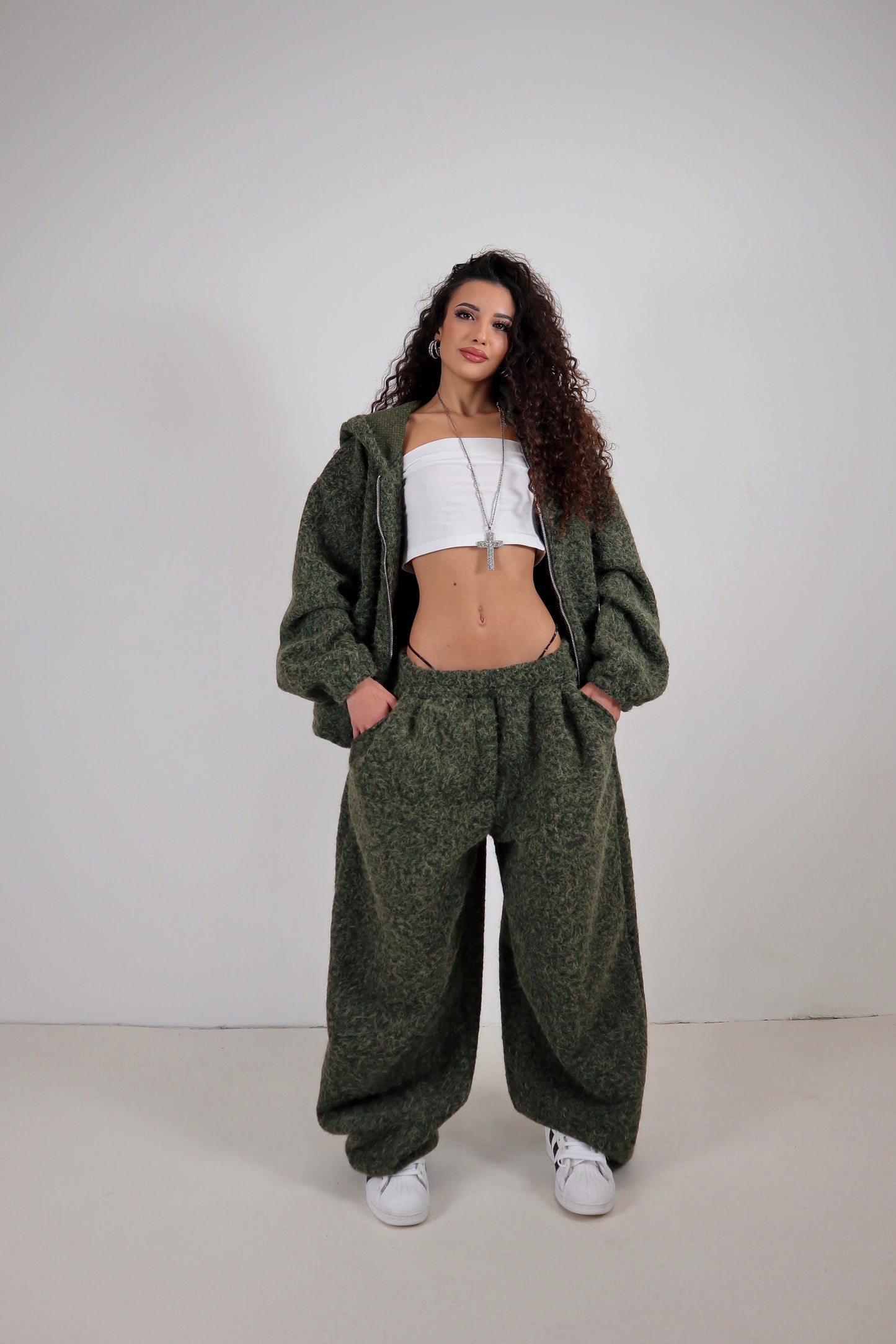 Completo Tuta Candy - Verde Militare