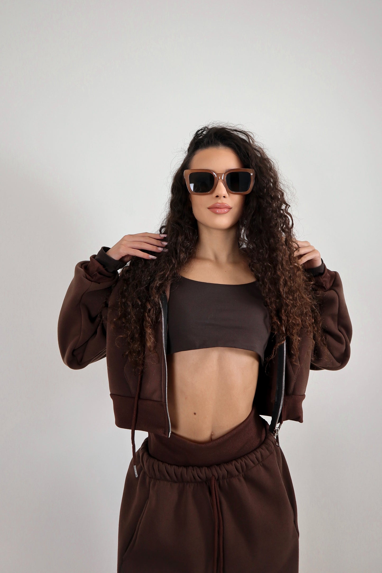 Completo Tuta Tris - Marrone