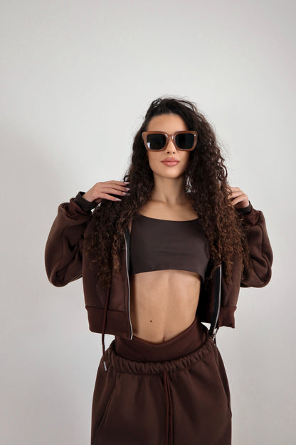 Completo Tuta Tris - Marrone