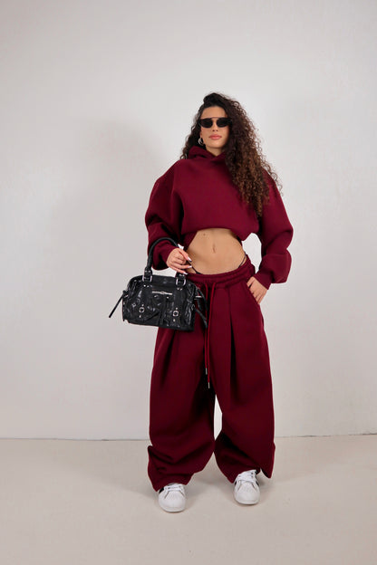 Completo Tuta Bold - Bordeaux