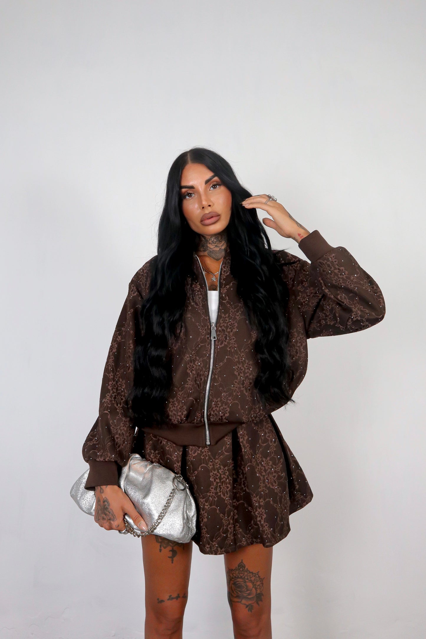 Completo Magda - Marrone