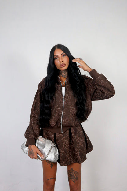 Completo Magda - Marrone
