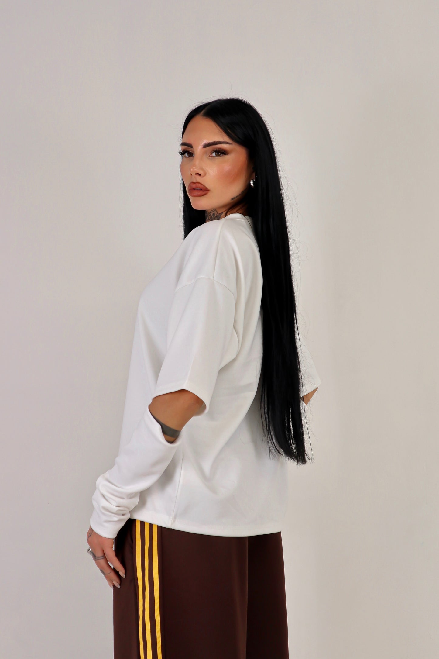 Maglia Cut - Bianco