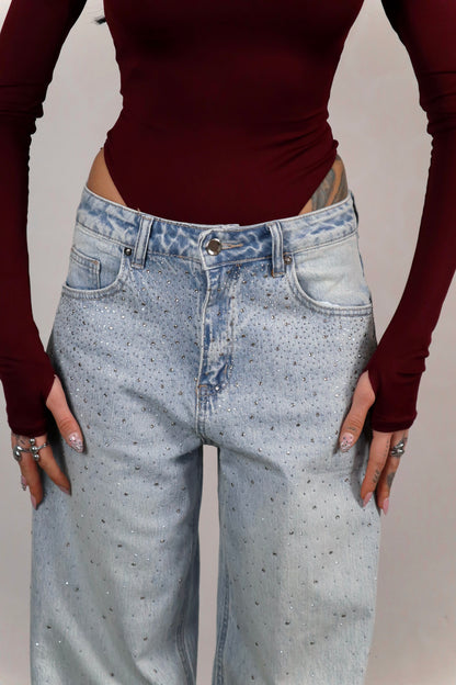 Jeans Strass Pretty