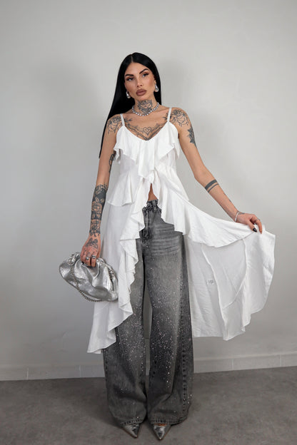 Top Amelia - Bianco